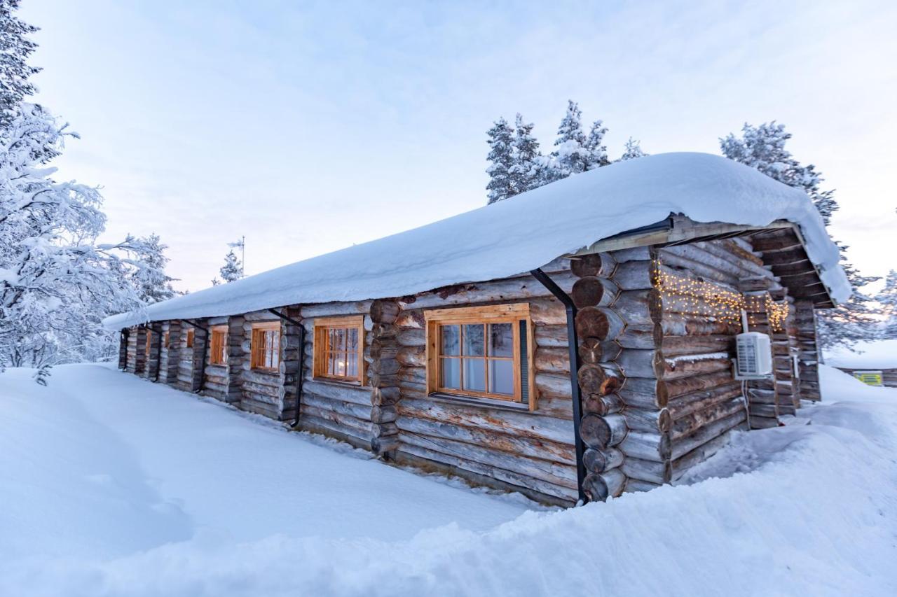 ساريسيلكا Kuukkeli Log Houses Aurora Resort المظهر الخارجي الصورة