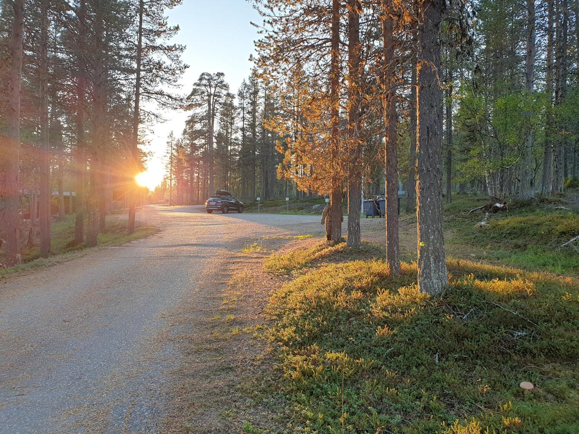 ساريسيلكا Kuukkeli Log Houses Aurora Resort المظهر الخارجي الصورة