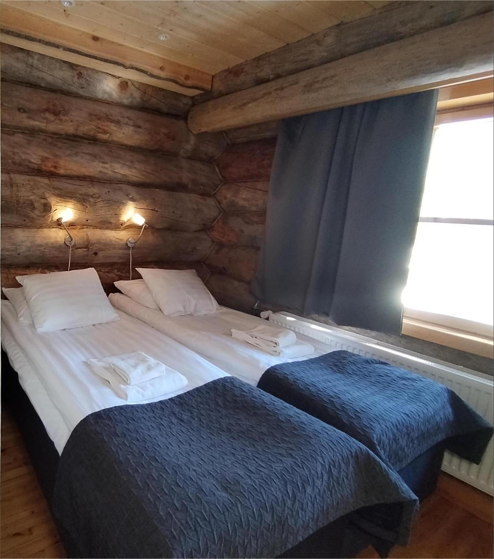 ساريسيلكا Kuukkeli Log Houses Aurora Resort المظهر الخارجي الصورة