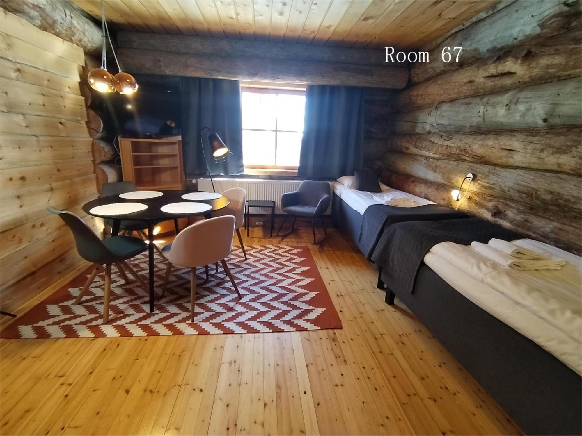 ساريسيلكا Kuukkeli Log Houses Aurora Resort المظهر الخارجي الصورة